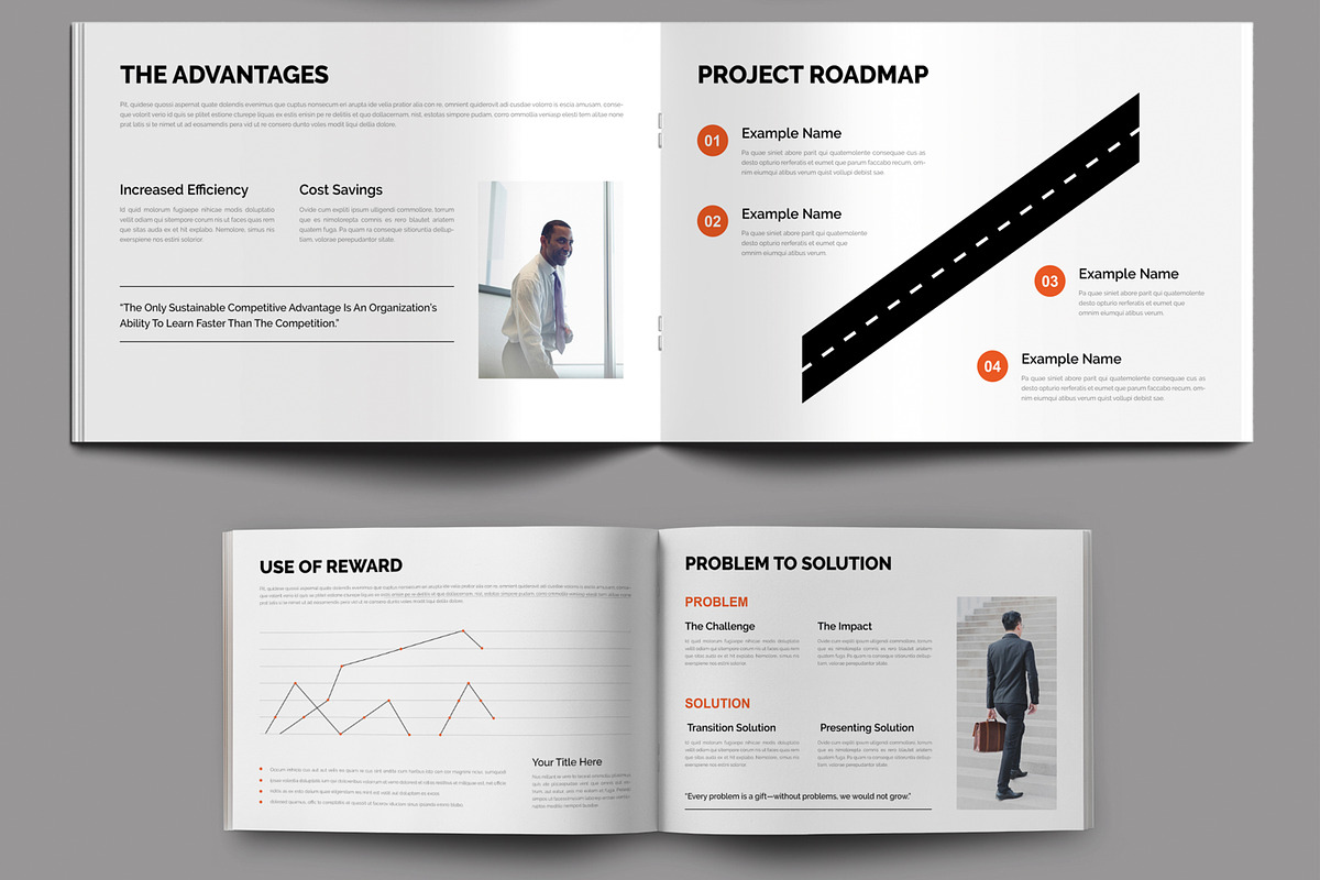 White Paper Layout, a Brochure Template by MightyDesign (Photo 5 of 8)