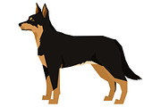Dog breeds Australian Kelpie, an Animal Illustration by Nenilkime (Thumbnail 2 of 3)