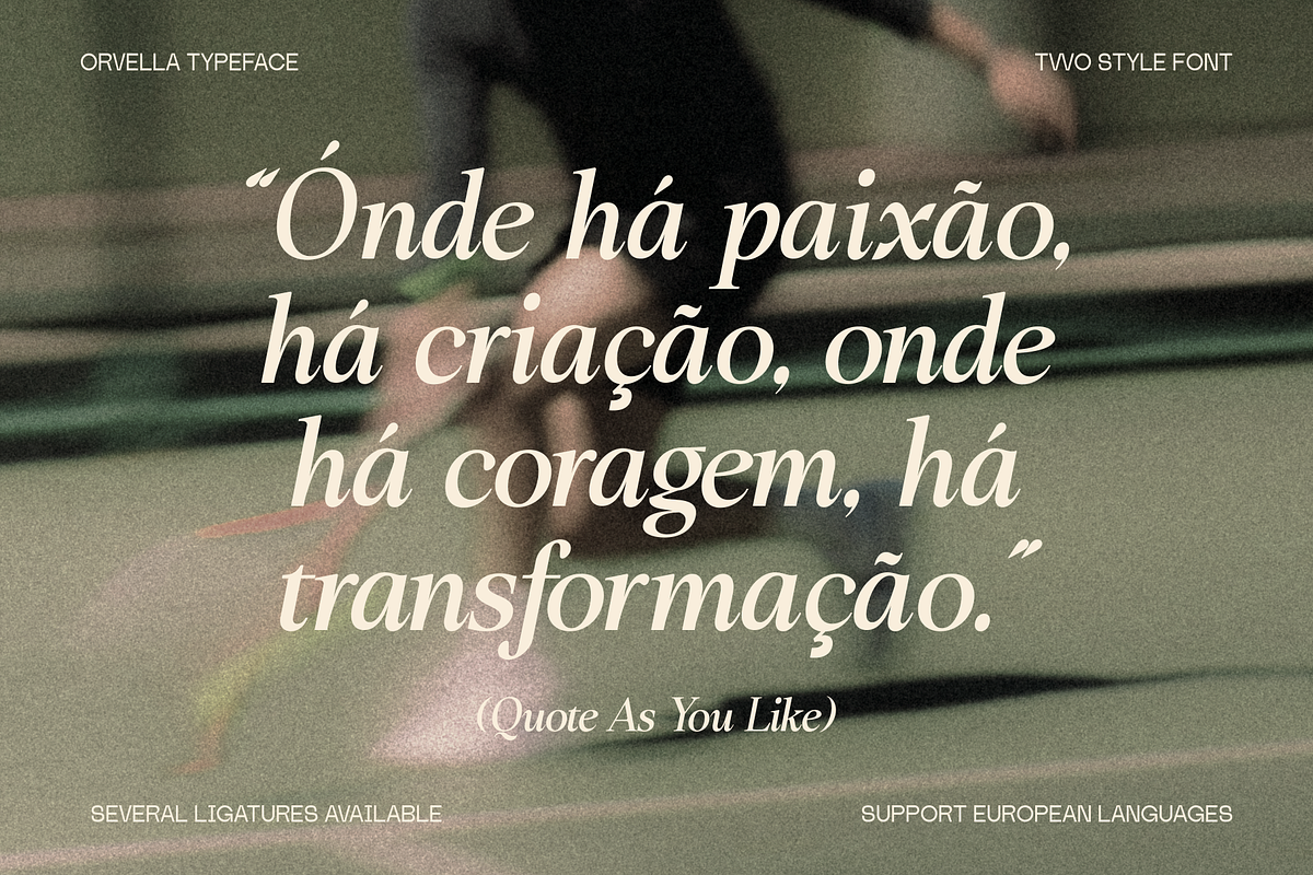 Orvella Font, a Serif Font by Marvadesign (Photo 12 of 12)
