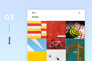 Oxo - Responsive Website Portfolio, an App Template by Ira Banana Studio (Thumbnail 6 of 12)