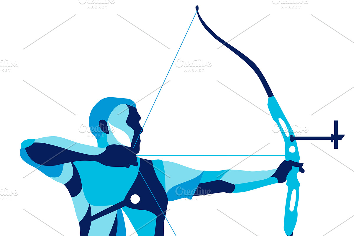 Set of stylized people in sport, an Illustration by Infinity Creativity (Photo 9 of 21)