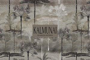 Kalmunai, Tropical Vintage Pattern