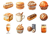 Pumpkin Spice Thanksgiving Bundle, an Illustration by DreamCafeArt (Thumbnail 3 of 5)