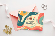 Birthday Greeting Card: 7x5, a Card Template by Print Haven (Thumbnail 1 of 4)