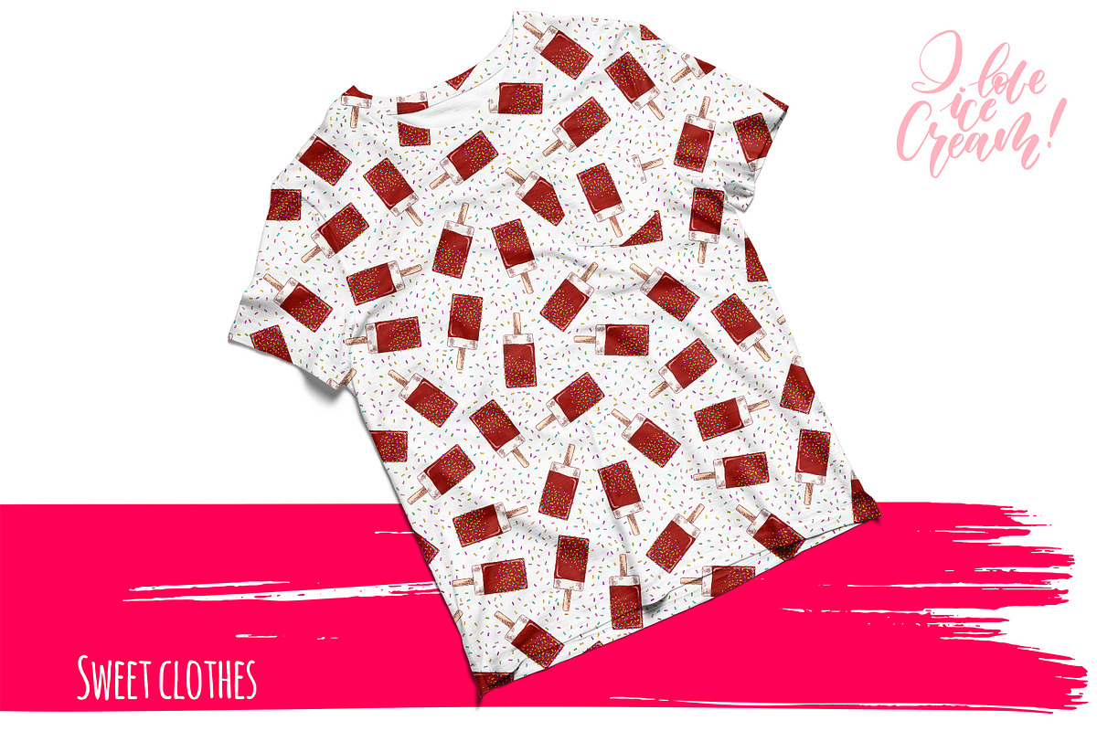 Yummy ice cream vector set., an Object Graphic by rubinat (Photo 3 of 6)