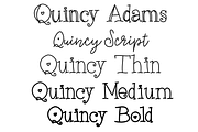Quincy Adams - A Sweet Font Family, a Script Font by Phat Happy Life (Thumbnail 5 of 5)