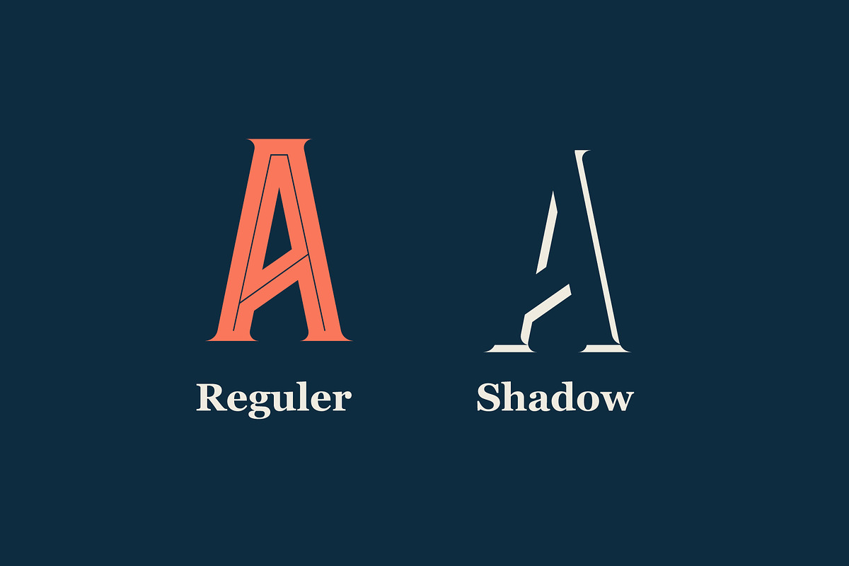 Holyriver Typeface, a Font by sancreastd. (Photo 2 of 9)