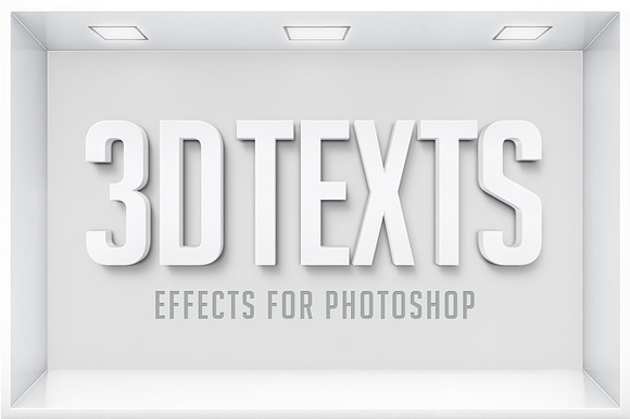 3D Text Effects preview 2
