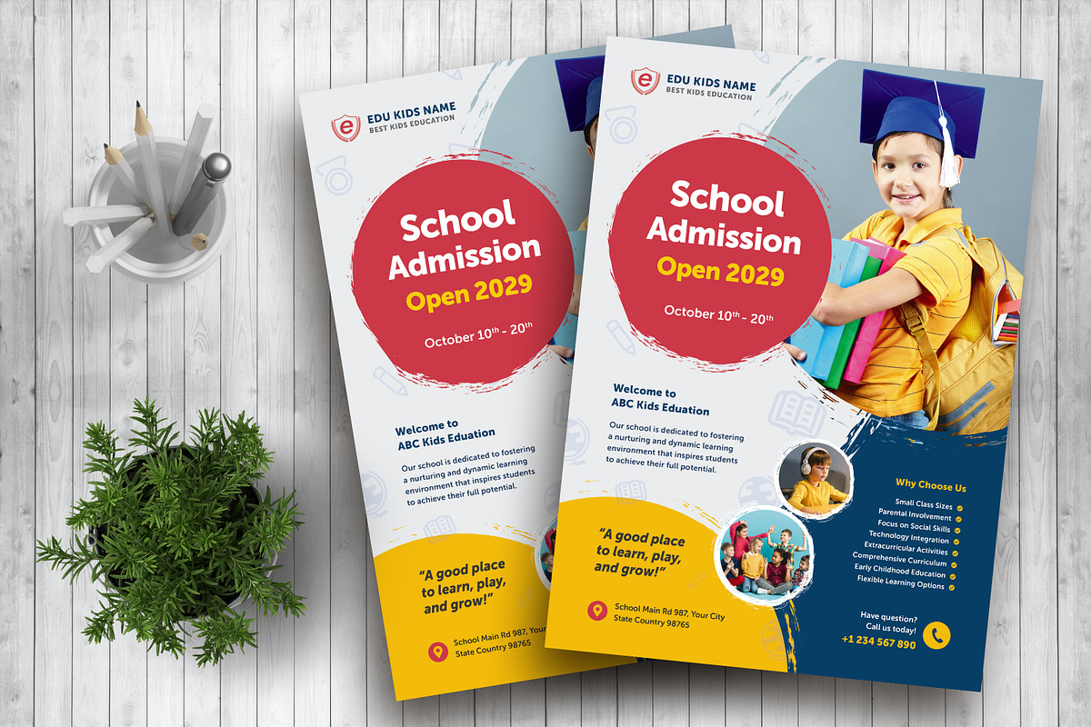 Education Flyer Template, a Flyer Template by Boostock (Photo 1 of 4)