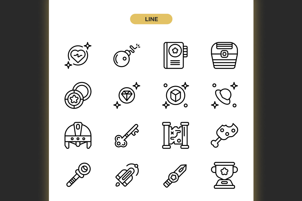 Game Asset Icons, an Icon by Spacepixel Creative (Photo 2 of 3)