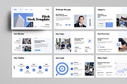 Pitch Deck Presentation Template, a Presentation Template by MightyDesign (Thumbnail 1 of 8)