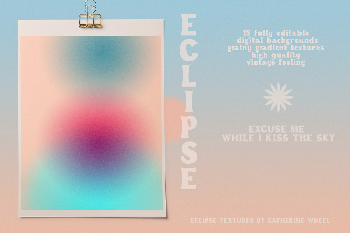 Grainy Gradient Texture PSD, a Texture Graphic by Vintage Digital Textures (Photo 3 of 9)