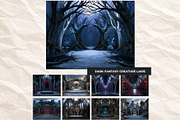 Crystal Beast Realms Backdrops, a Decorative Illustration by ThatsDesignArt (Thumbnail 11 of 15)