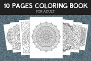 Mandala Art Line Drawing Pack, an Illustration by musafir_fashion (Thumbnail 1 of 11)