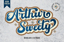 Arthur Sweety - Retro Script
