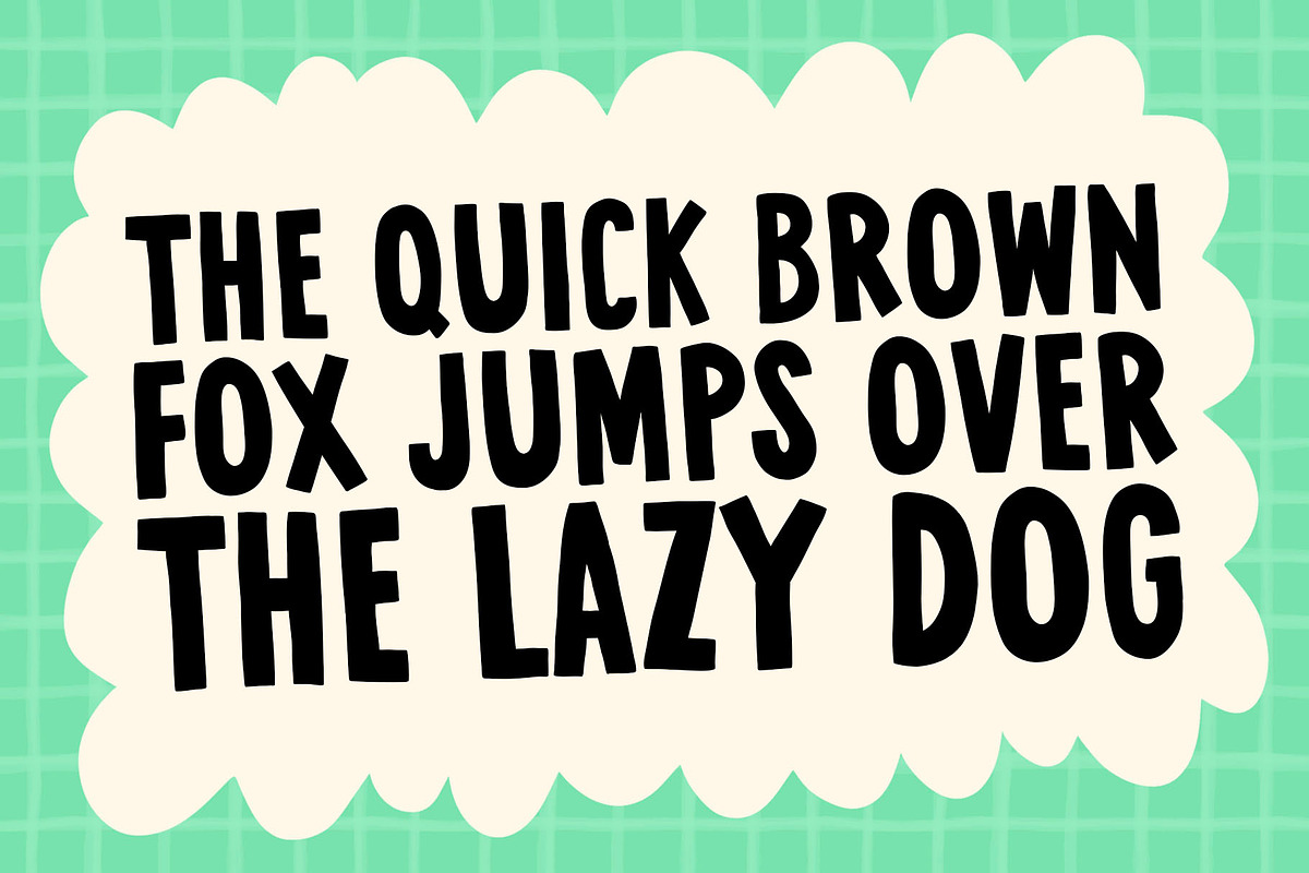 Apple Juice - A Hand Drawn Font preview 6