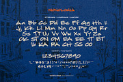 Monologia - Notes Marker Font, a Handwritten Font by ikiiko (Thumbnail 6 of 7)