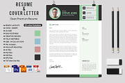 Clean & Bright CV  Resume Template, a Resume Template by graphicforest (Thumbnail 3 of 9)
