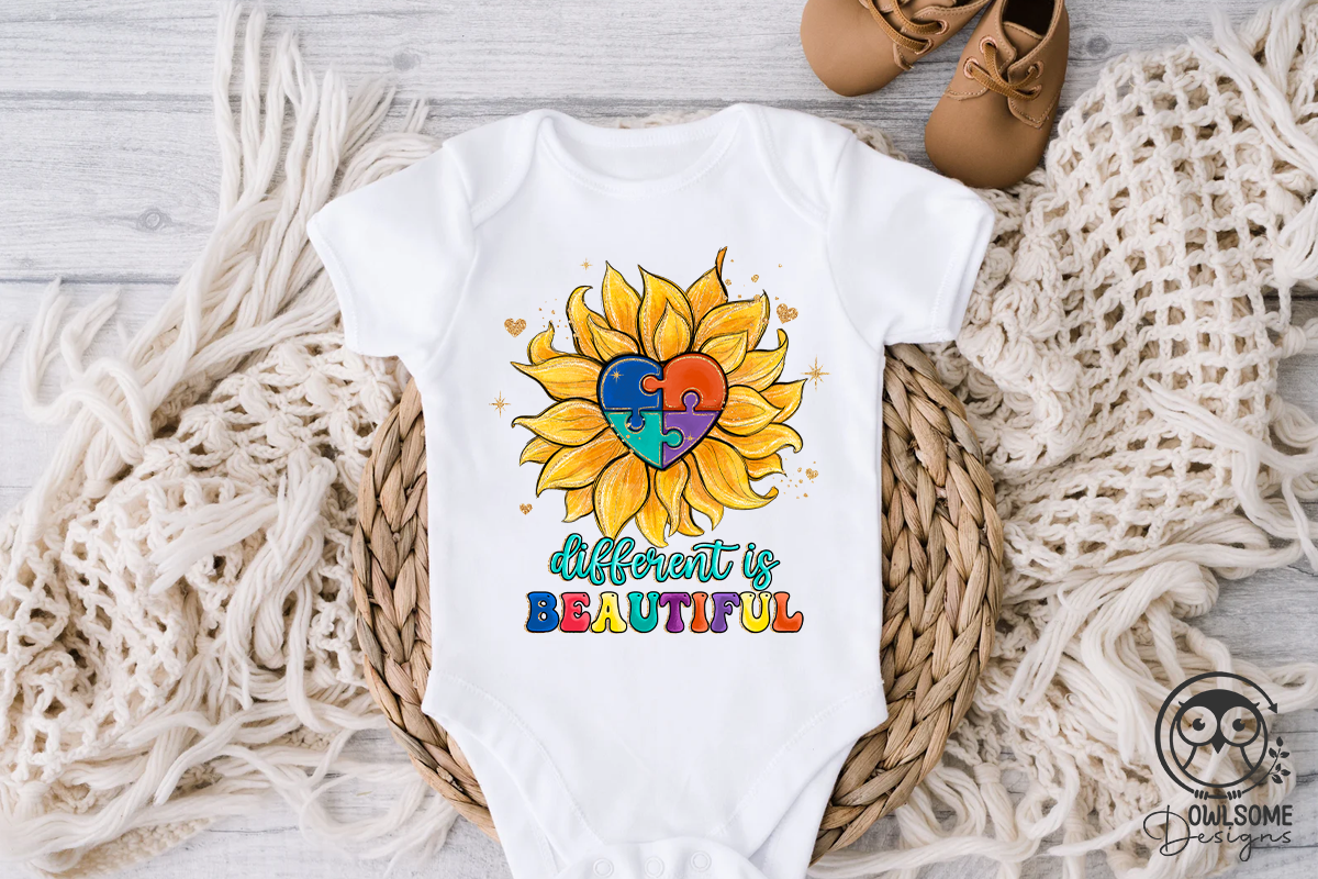 Autism Different Is Beautiful, a Graphic by Owlsome.Designs (Photo 5 of 5)
