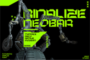 ASTOR - Futuristic Display Font, a Font by Vroz Studio (Thumbnail 6 of 8)