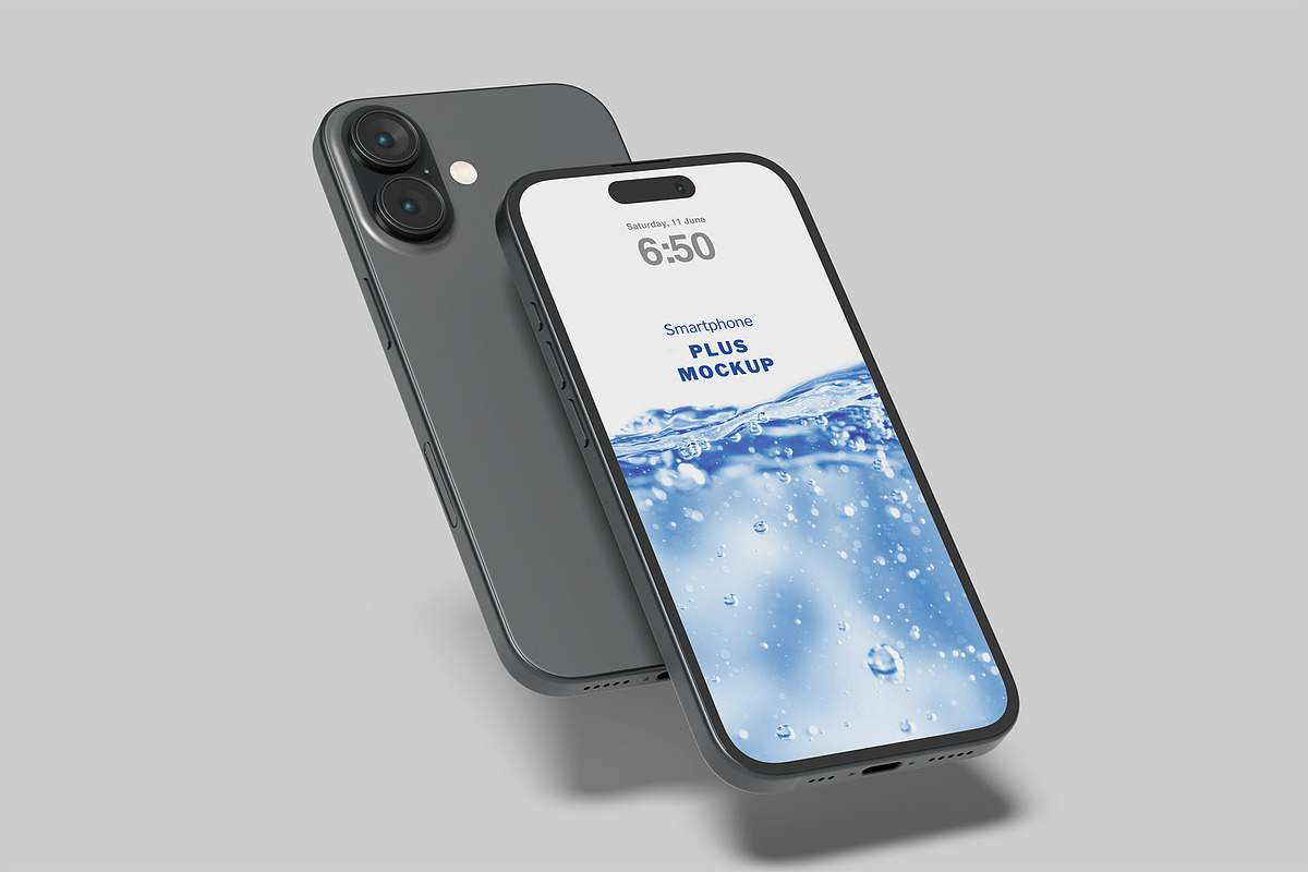 iPhone 16 - App Presentation Mockup, an iPhone Mockup by lamorastudio (Photo 7 of 13)