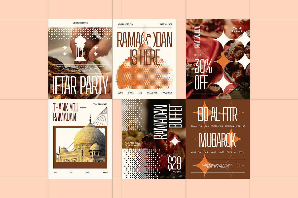 Ramadan Event Instagram - Ghoul 2, a Social Media Template by fakhroo (Photo 3 of 4)