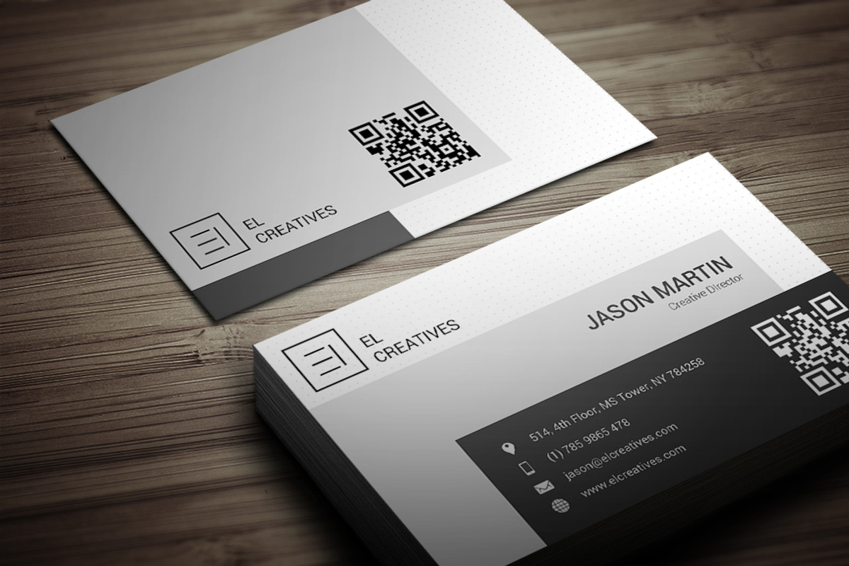 Corporate Business Card, a Business Card Template by bouncy (Photo 1 of 4)