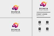 Planet D letter logo, a Branding & Logo Template by Izalsye (Thumbnail 2 of 5)