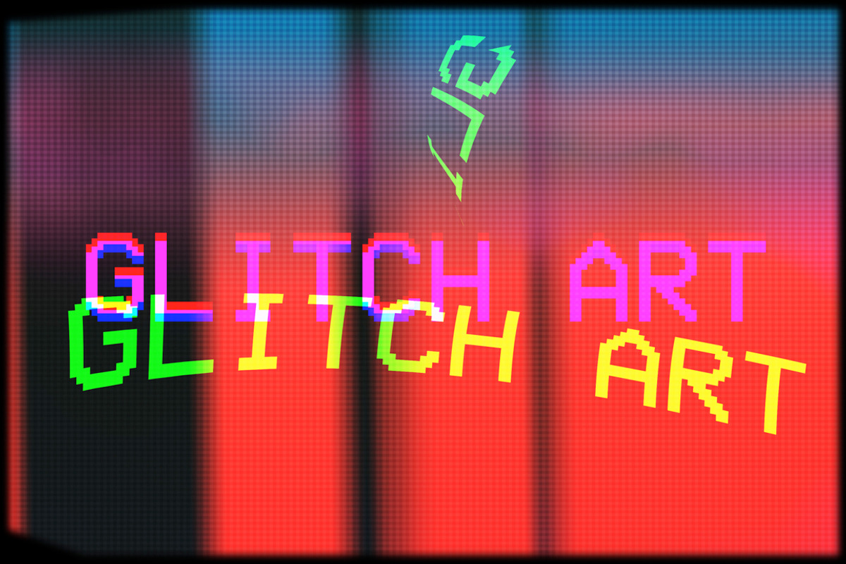 Glitch Art Creation Kit, an Action Add-On by Gromov Design (Photo 1 of 10)