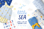 Little Sea. Patterns, Cards, ABC, an Illustration by NiKO (Thumbnail 1 of 9)