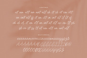 Roshely Casual Script, a Script Font by Seagulls Creative (Thumbnail 10 of 10)