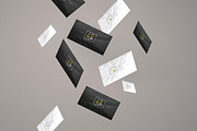 Business Card Mockup Pack, a Print Template by pallabip (Thumbnail 5 of 8)