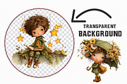 Whimsical Storybook Children Clipart, an Illustration by Libby Wishes (Thumbnail 2 of 7)