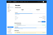 Subscription Dashboard, Bill Web App, an App Template by nagaredesignstudio (Thumbnail 5 of 5)