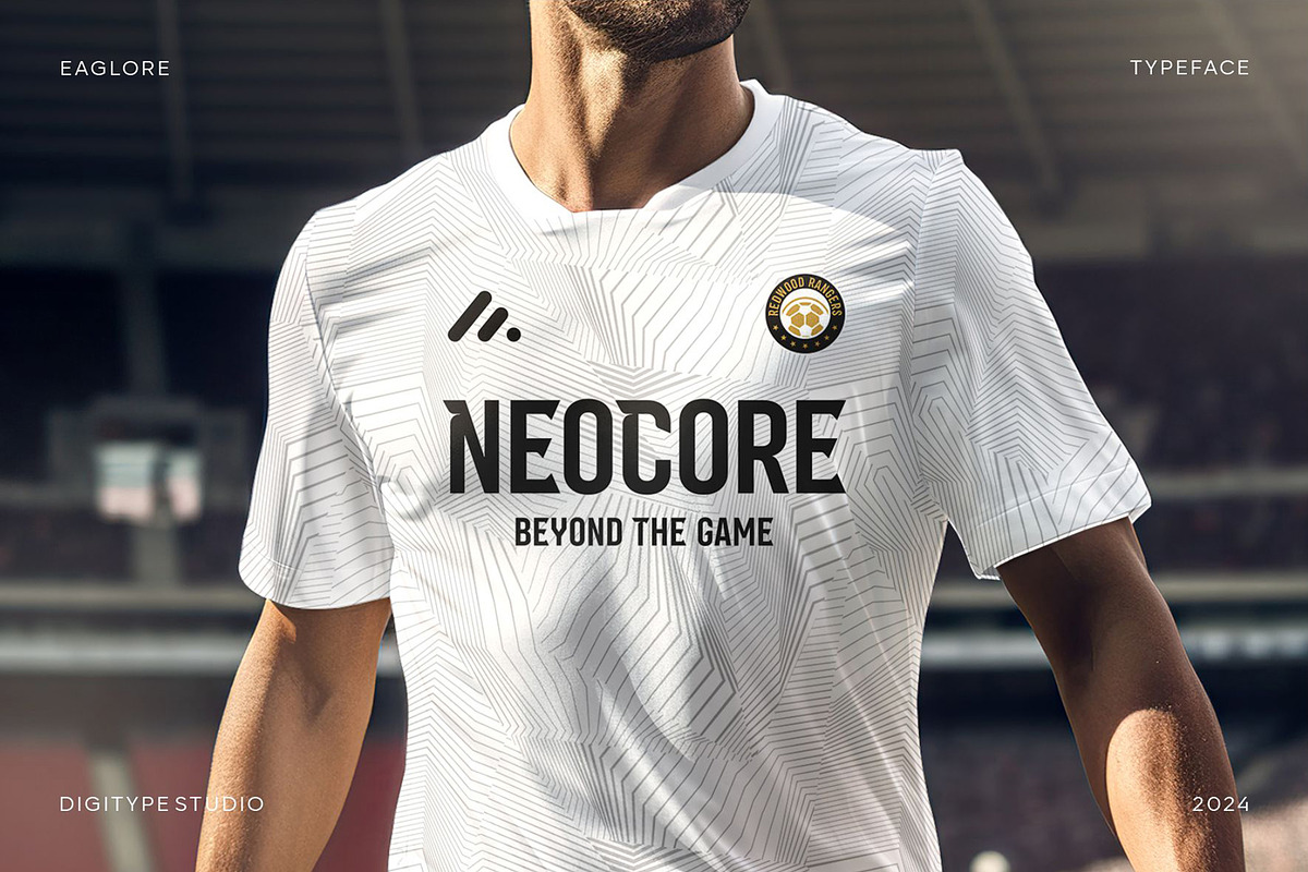 Eaglore Sport Font, a Sans Serif Font by Digitype Studio (Photo 2 of 10)