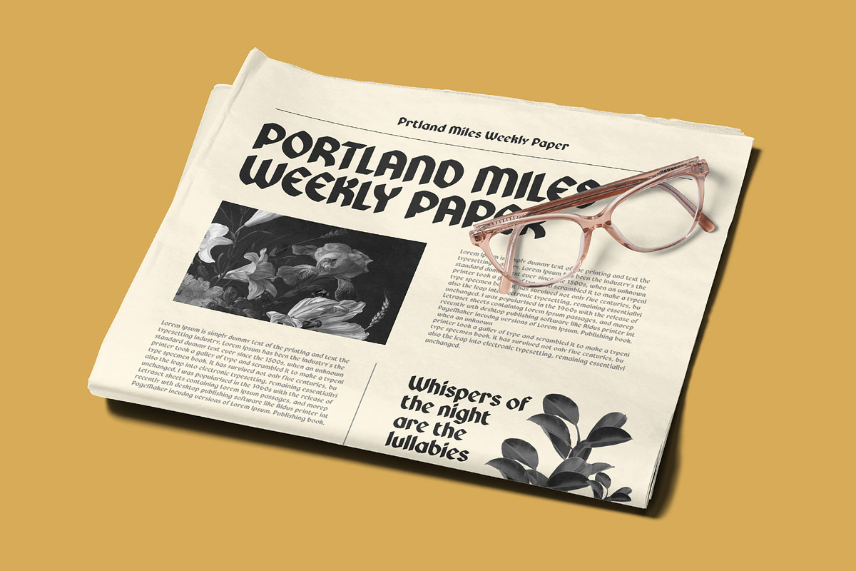 CS Rise – Blackletter Font, a Blackletter Font by Craft Supply Co. (Photo 6 of 8)
