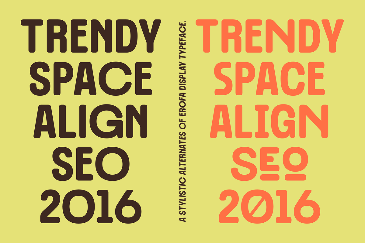 Erofa Condensed Bold Sans Serif, a Sans Serif Font by 24Design Studios (Photo 11 of 15)