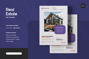 Real Estate Flyer – Vol. 146, a Flyer Template by kdadan.