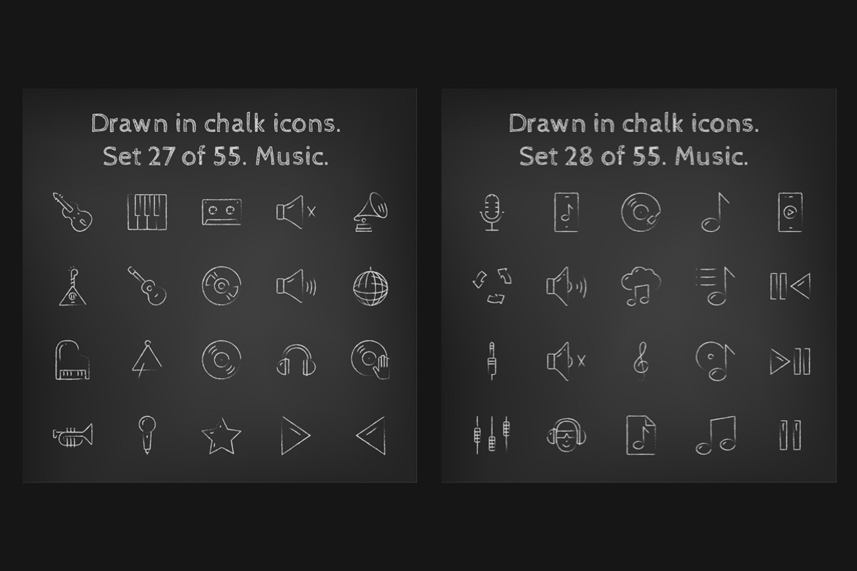 1100 Chalkboard vector icons pack, an Outline Icon by Visual Generation (Photo 17 of 31)