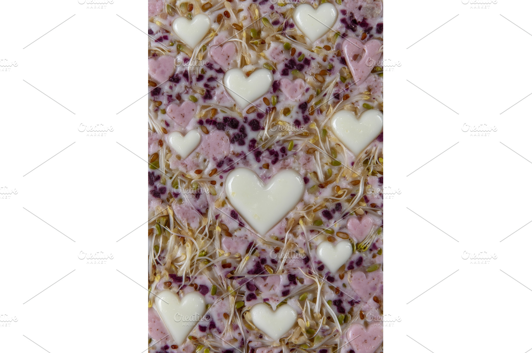 A close-up view of wheat, amaranth, a Food & Drink Photo by ZinetroN