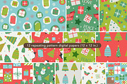 Christmas Critters Illustration Pack, an Animal Illustration by Quirky Queen Media (Thumbnail 4 of 9)
