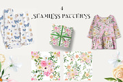 DREAMY Iridescent Summer Flowers, a Decorative Illustration by Catch the Dream Art (Thumbnail 10 of 11)