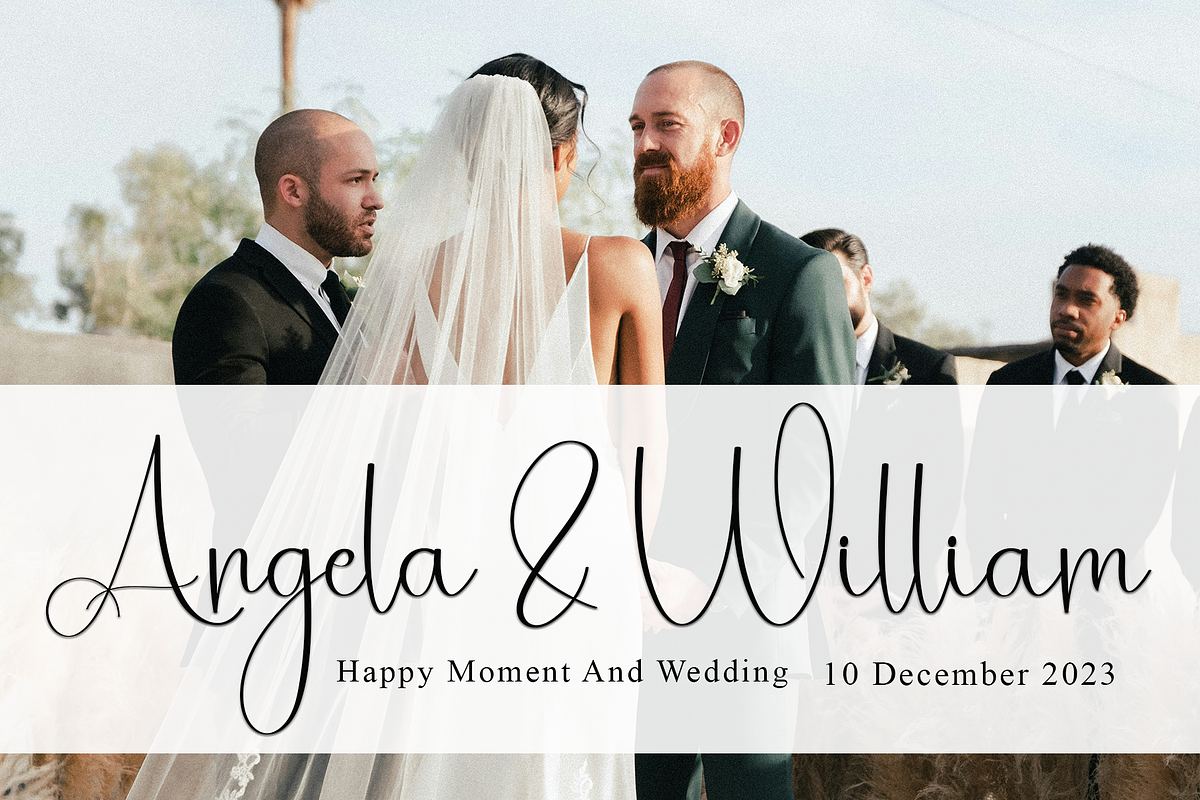 Samantha Birthday, a Handwritten Font by InermediaSTUDIO (Photo 8 of 8)