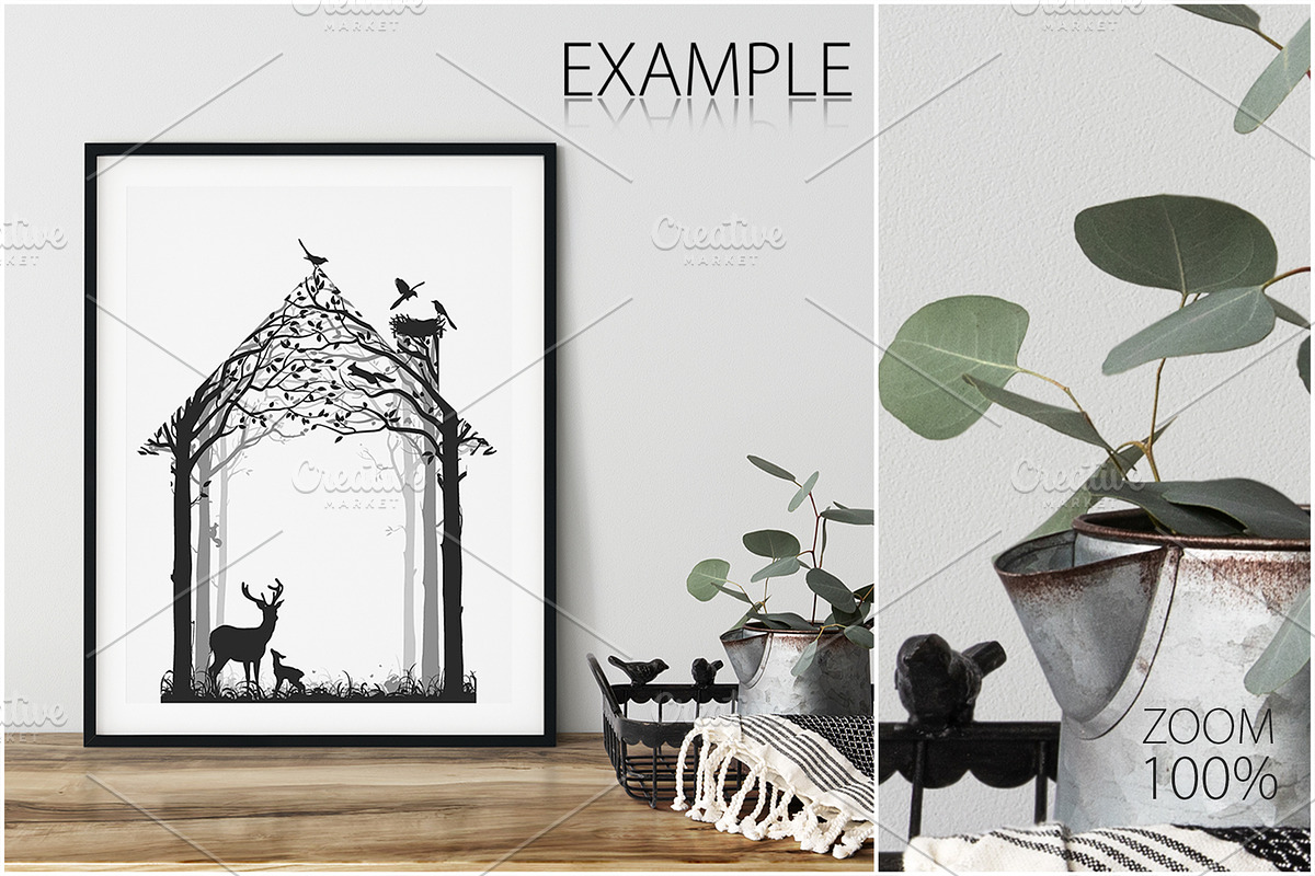 Frames & Walls Scandinavian Bundle-3, a Print Template by Yuri-U (Photo 29 of 42)