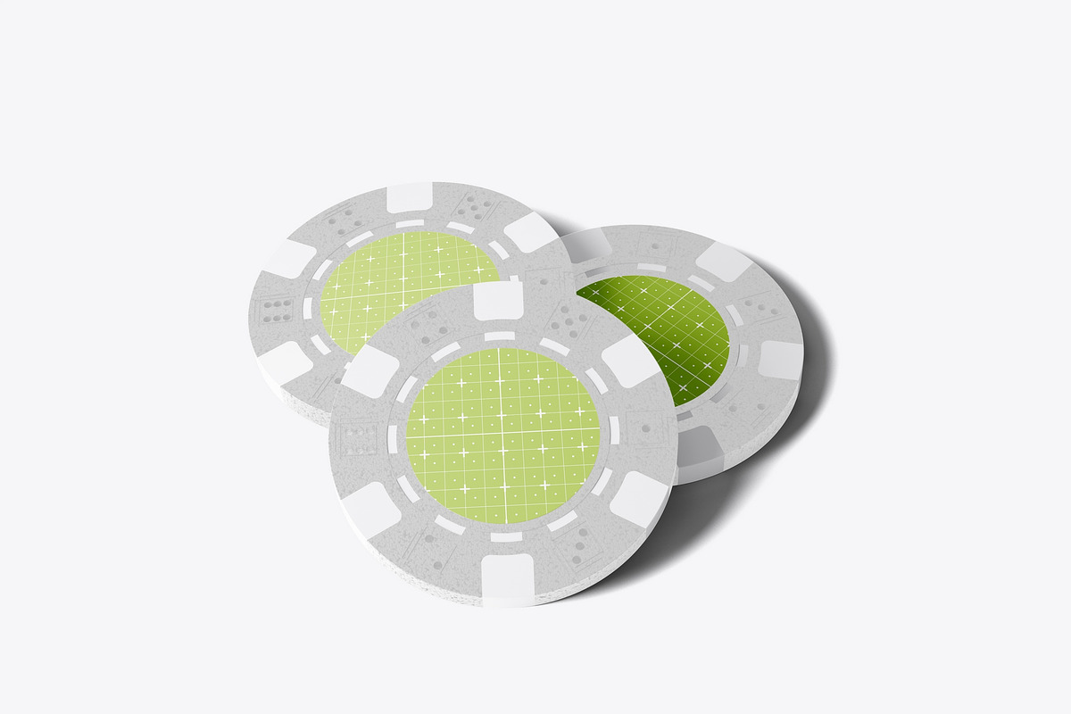 Set Casino Tokens Mockup, a Product Mockup by OneVectorStock (Photo 4 of 13)