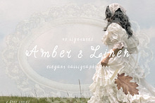 Amber & Linen-Romantic Font