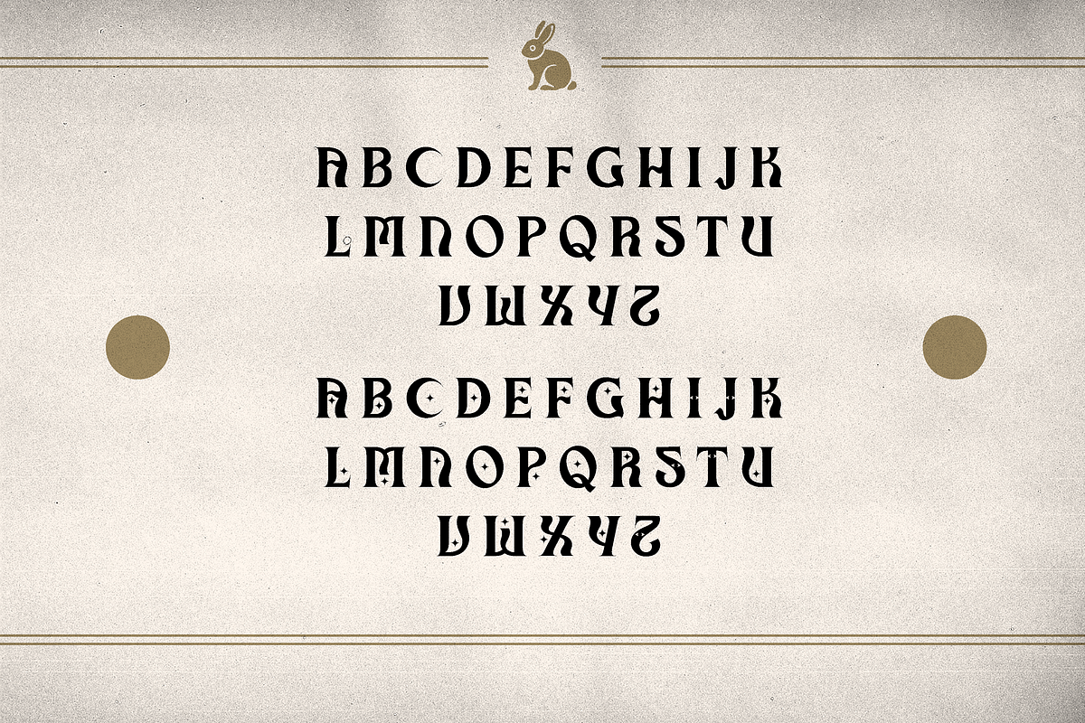 Black Magic - Occult Serif Typeface, a Serif Font by Dynamo Ultima (Photo 10 of 12)