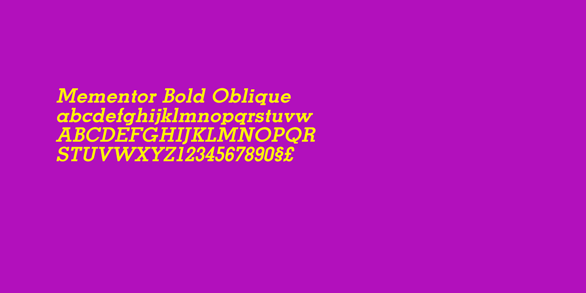 Mementor, a Slab Serif Font by Wooden Type Fonts (Photo 3 of 6)