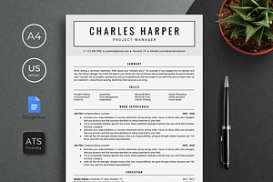 ATS Resume Template Google Docs