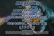 Arts Glory, a Handwritten Font by HATFSTUDIO (Thumbnail 8 of 8)